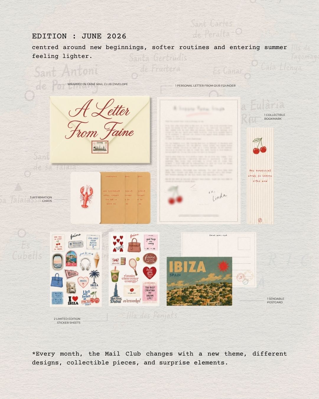 FAINE Slow Mail Club