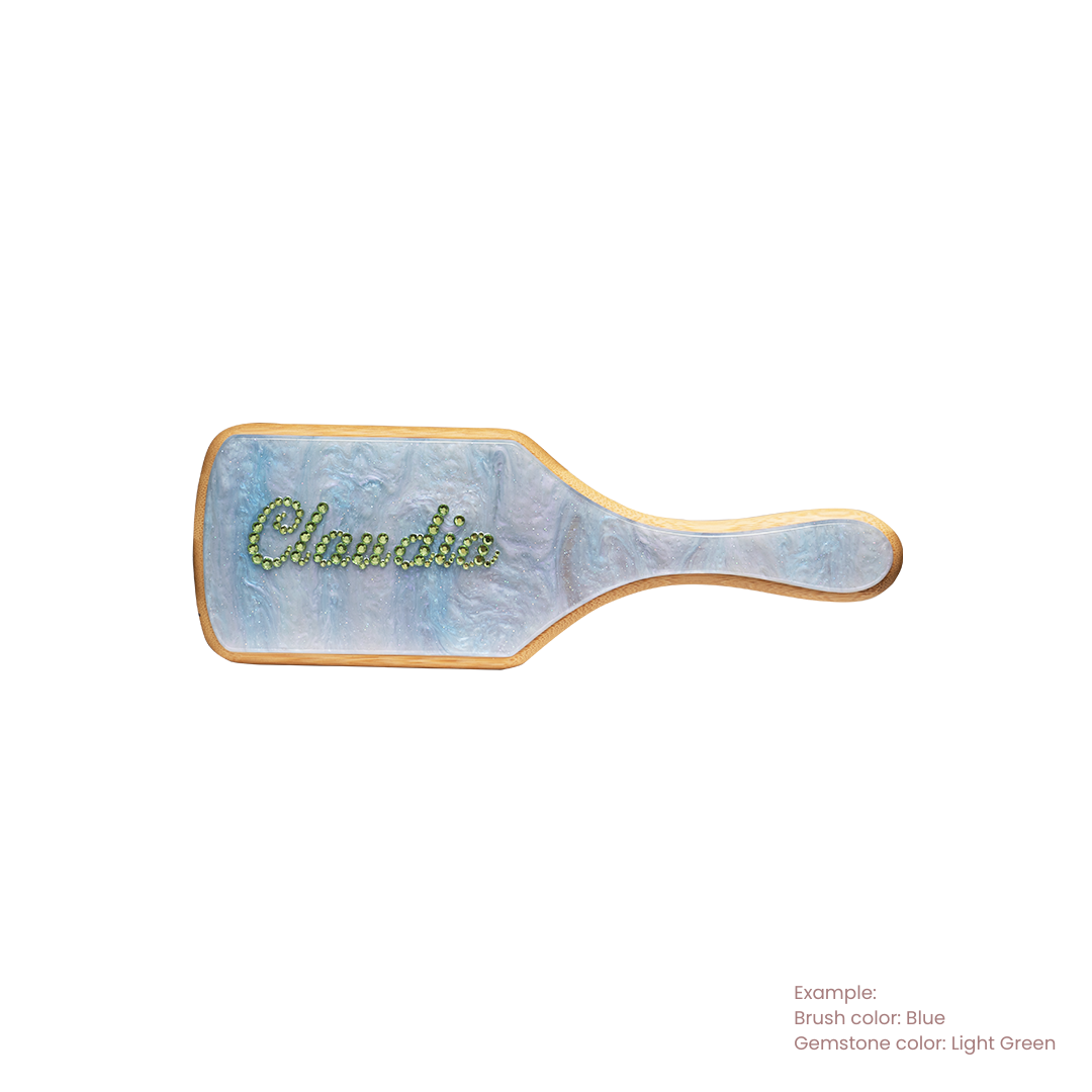 Personalised Glitter Hair Brush
