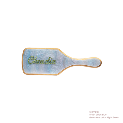 Personalised Glitter Hair Brush