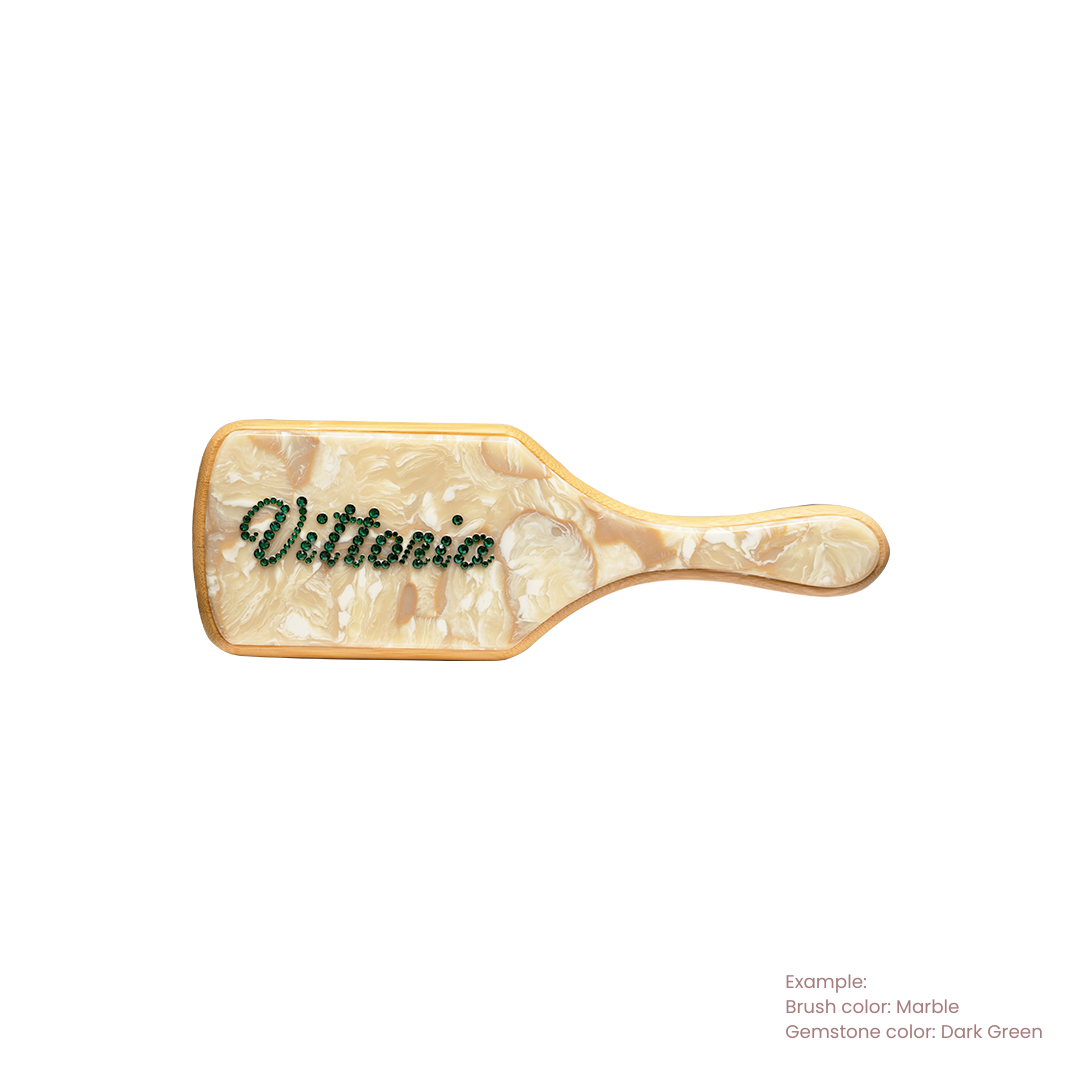 Personalised Glitter Hair Brush