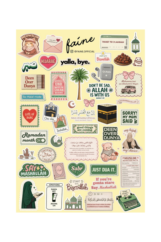 FAINE Deen Stickers