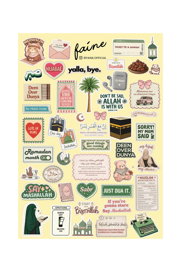 FAINE Deen Stickers