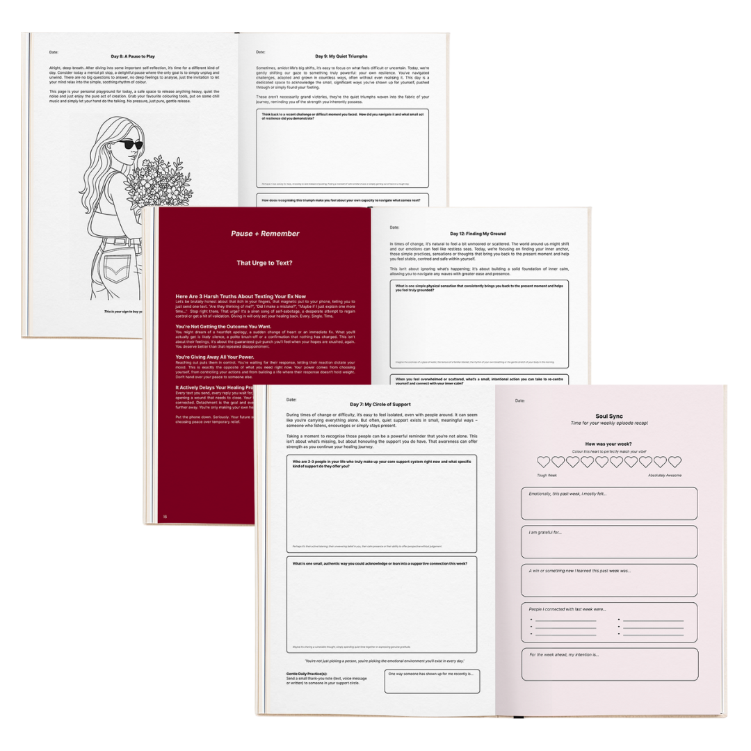 Heartbreak Journal - Cool Girl, Hot Mess (Pre-Order)