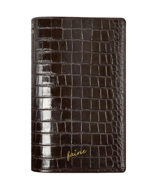 Croc Agenda - Dark Brown