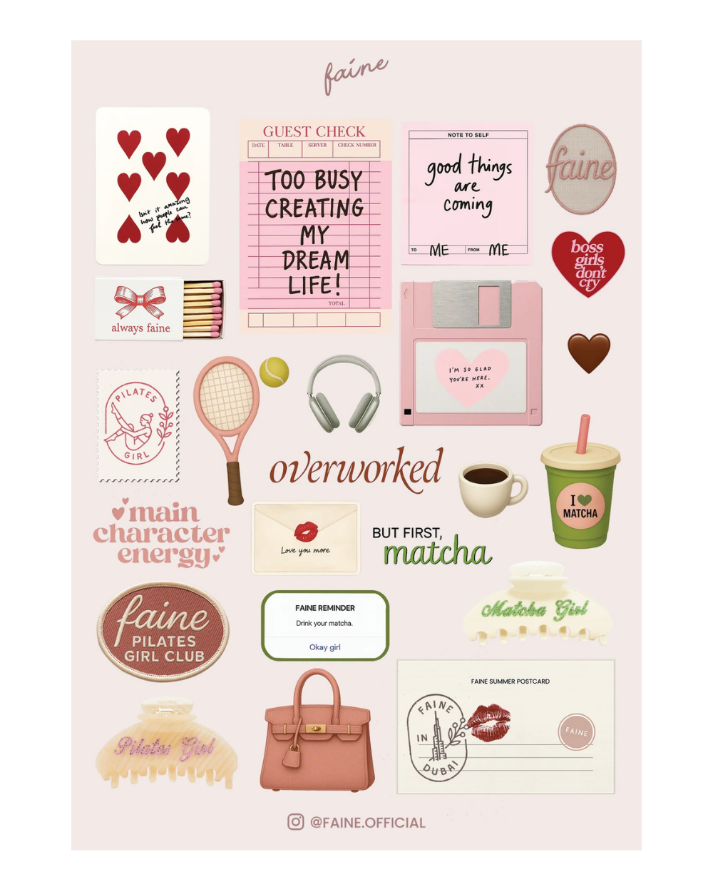FAINE Original Stickers