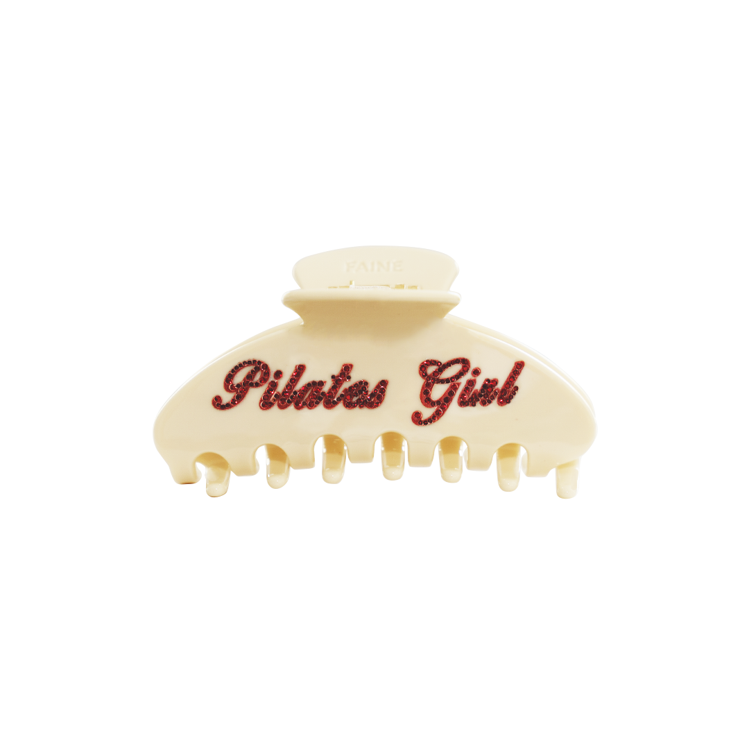 Pilates Girl - White