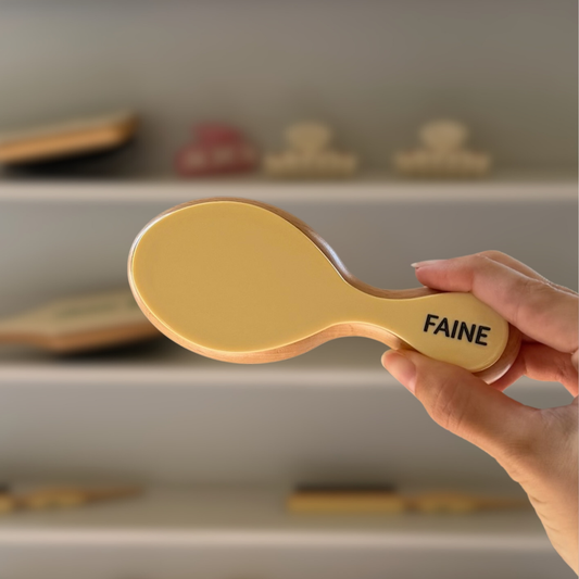 Butter Yellow Mini Brush