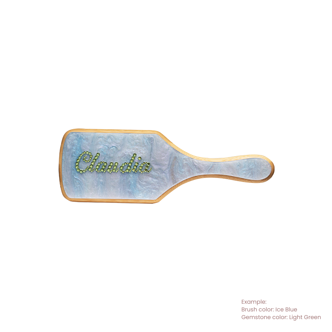 Personalised Glitter Hair Brush