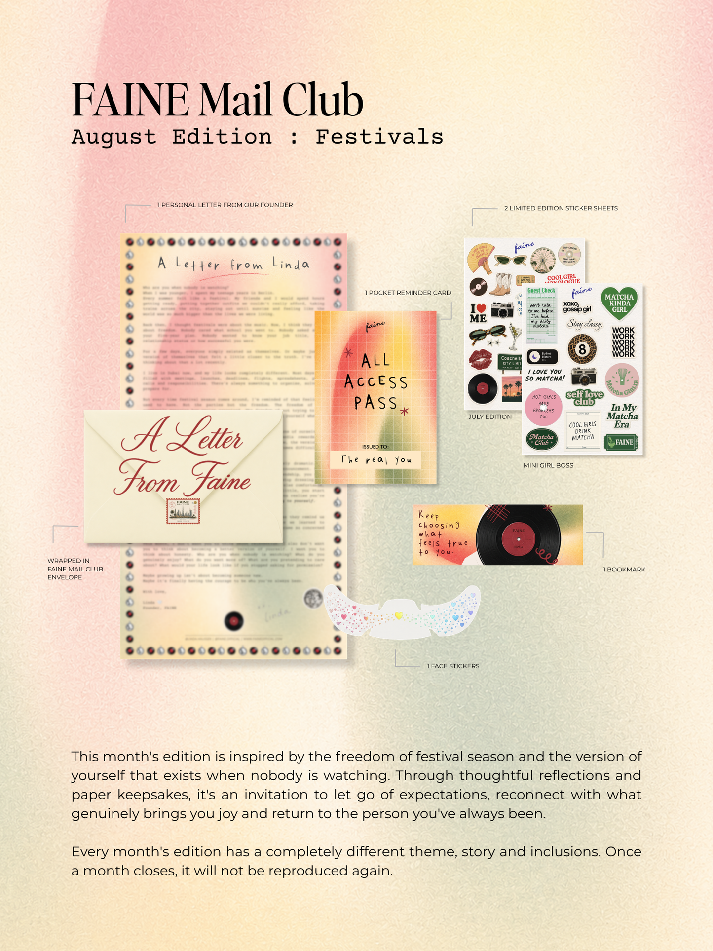 FAINE Slow Mail Club