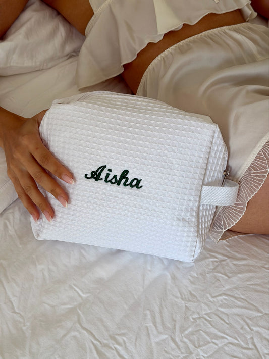 Personalised Waffle Pouch