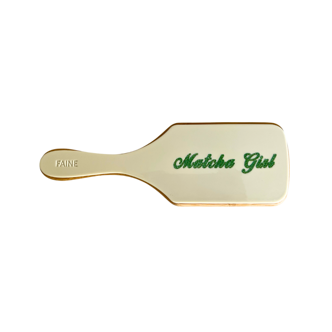 Matcha Girl Hair Brush