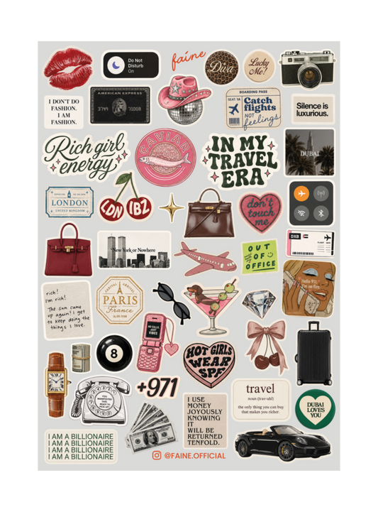 Jetset Stickers