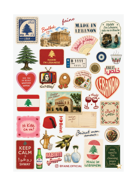 Lebanon Stickers