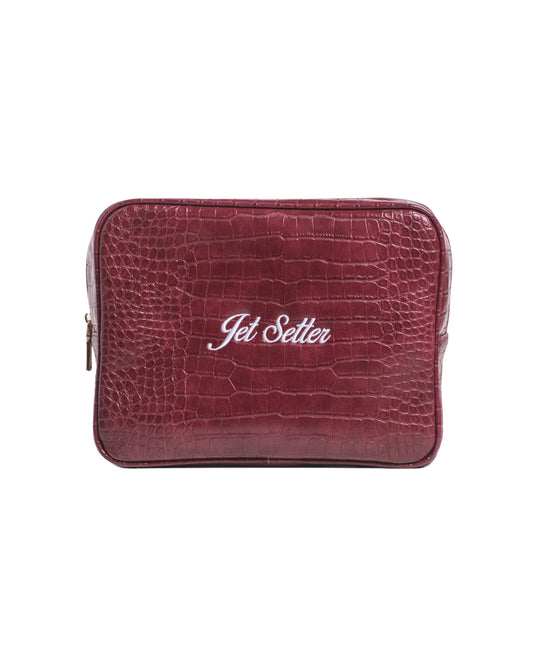 Croc Pouch - Jet Setter