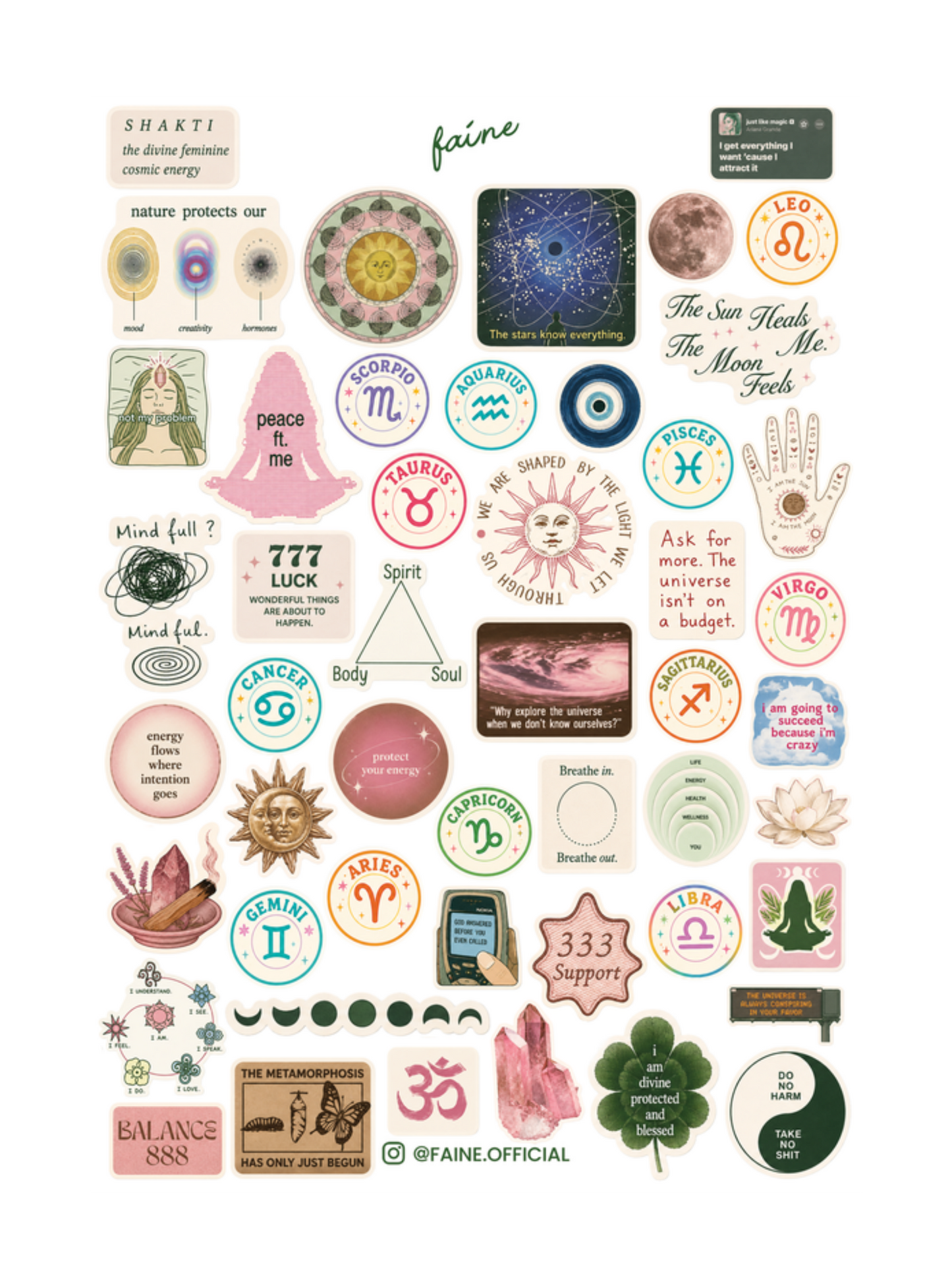 Spiritual Stickers