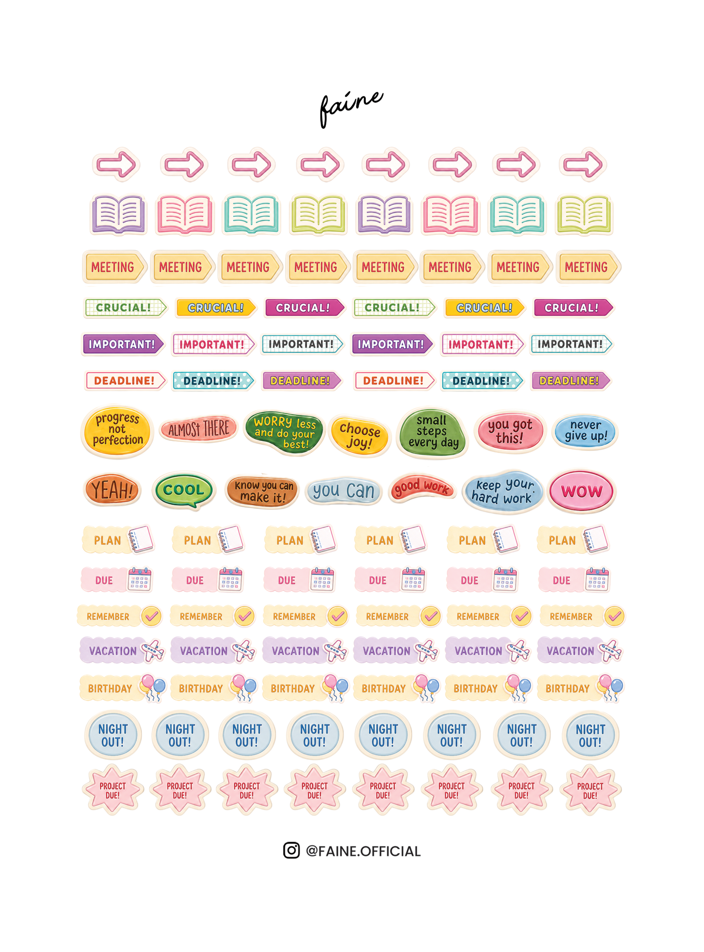 Journaling Stickers Bundle