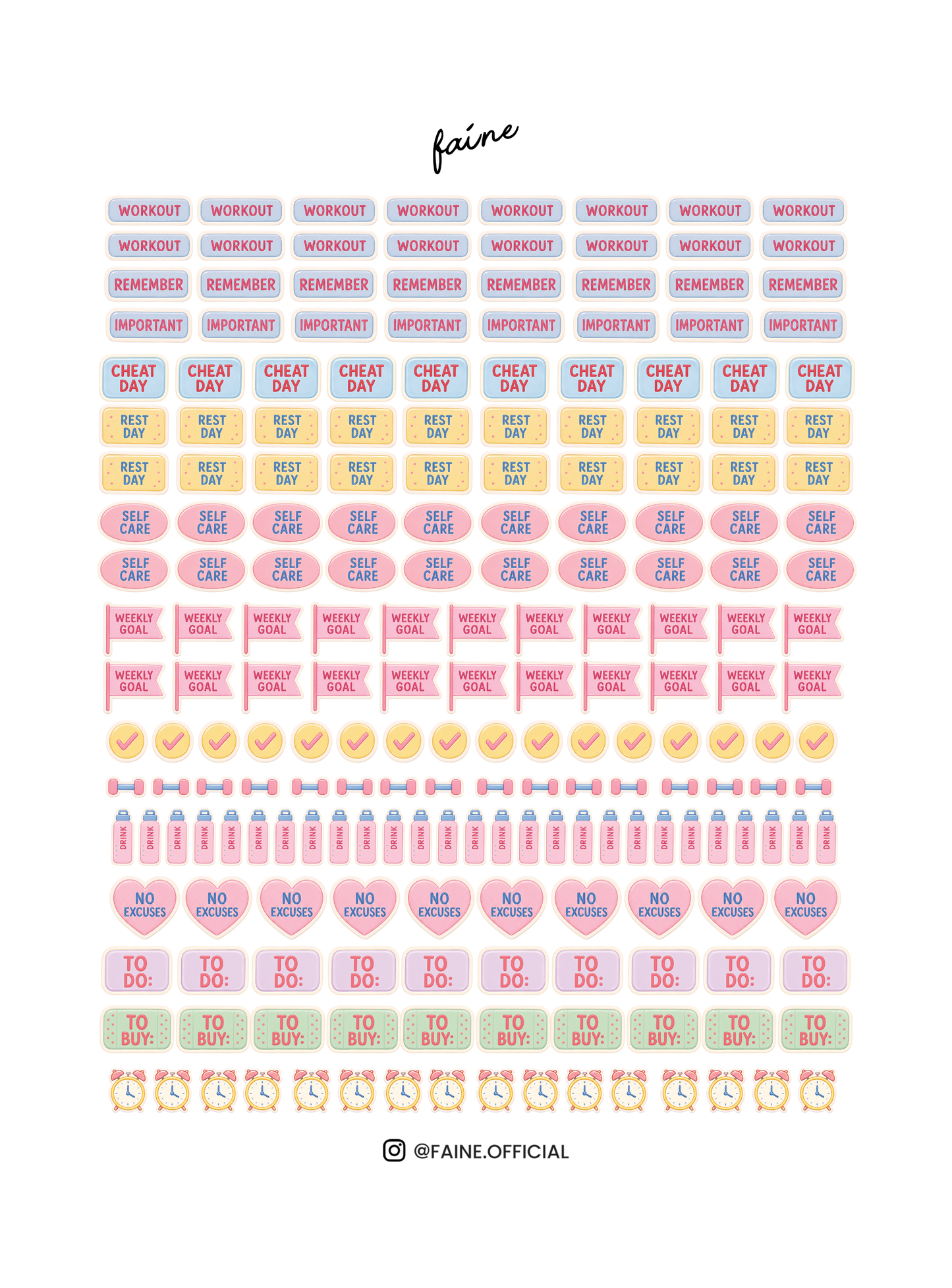 Journaling Stickers Bundle