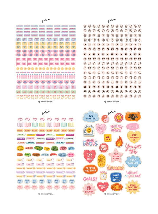 Journaling Stickers Bundle